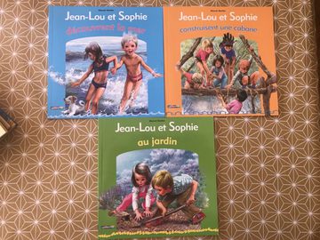 Livres Jean Lou et Martine - Neuf